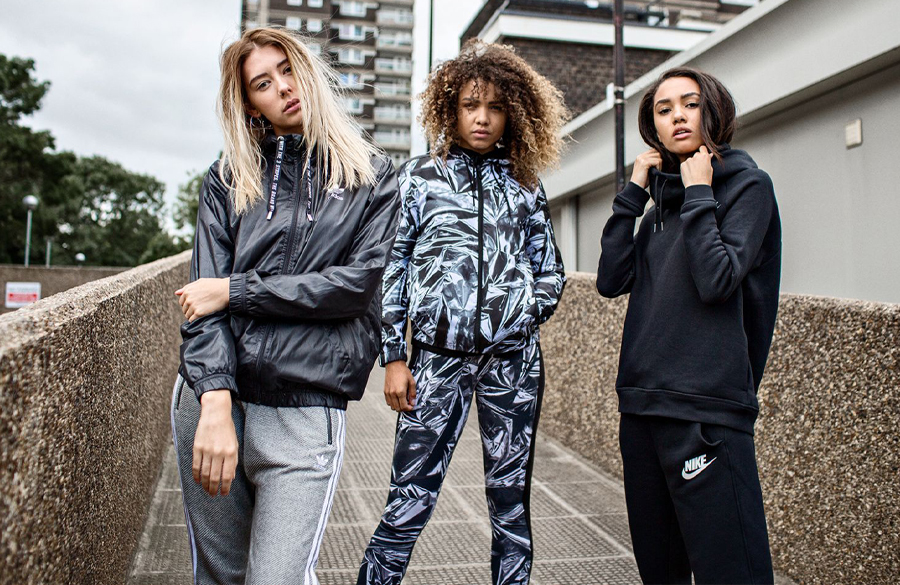 برندهای مختلف پوشاک ورزشی