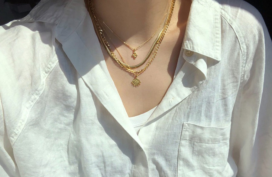 گردنبند لایه لایه