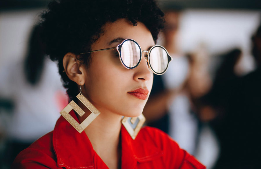 گوشواره های بزرگ