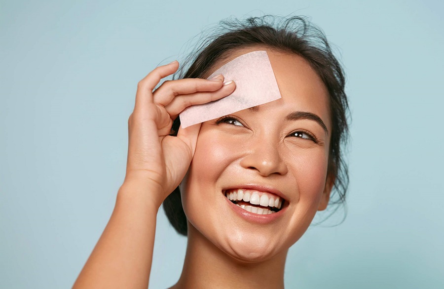 از کاغذ خشککن استفاده کنید