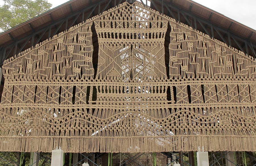 مکرومه بافی