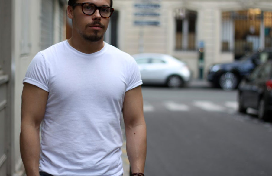 تی شرت برای بالاتنه مثلثی