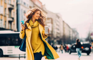 استایل با رنگ خردلی