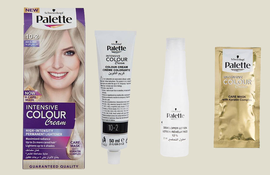 کیت رنگ مو پلت