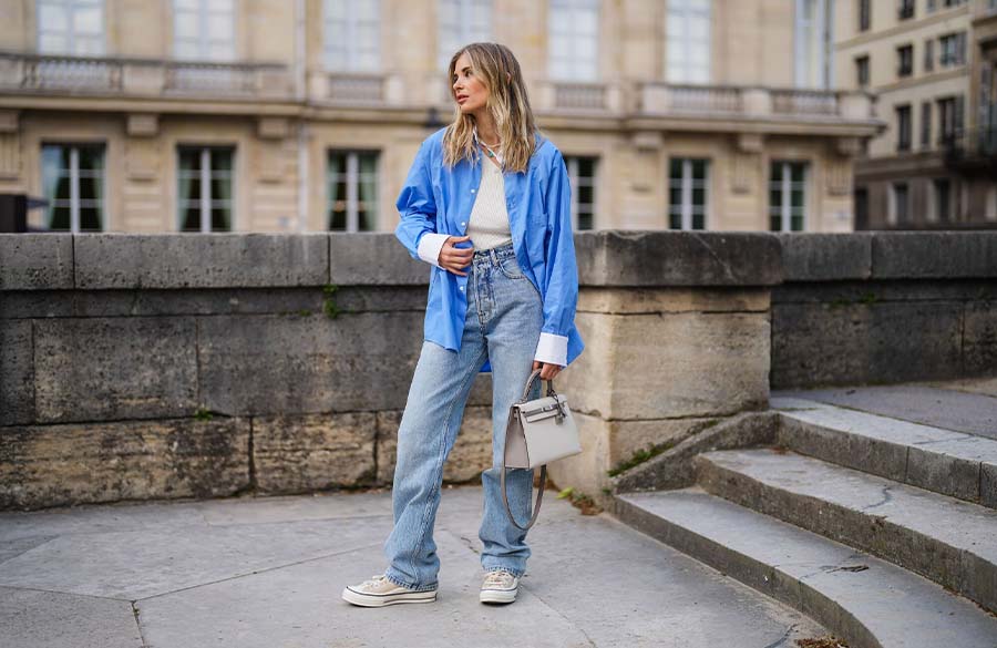 پیراهن جلو باز