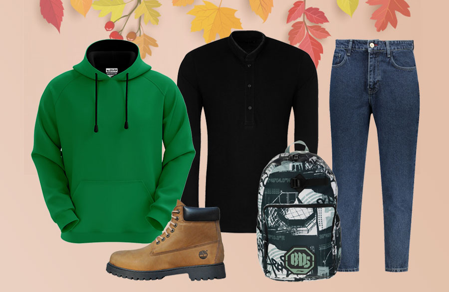 ست پاییزی مردانه