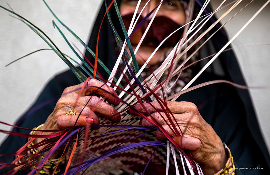 هنر حصیربافی در جنوب ایران