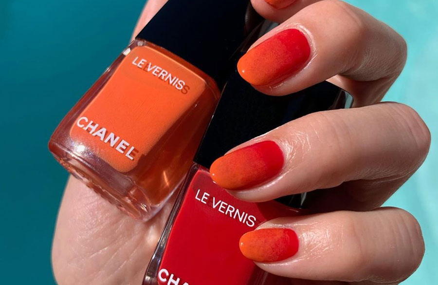 آمبره نارنجی و قرمز