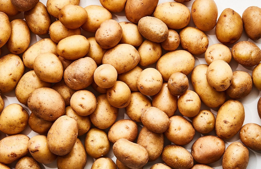 ماسک با سیبزمینی