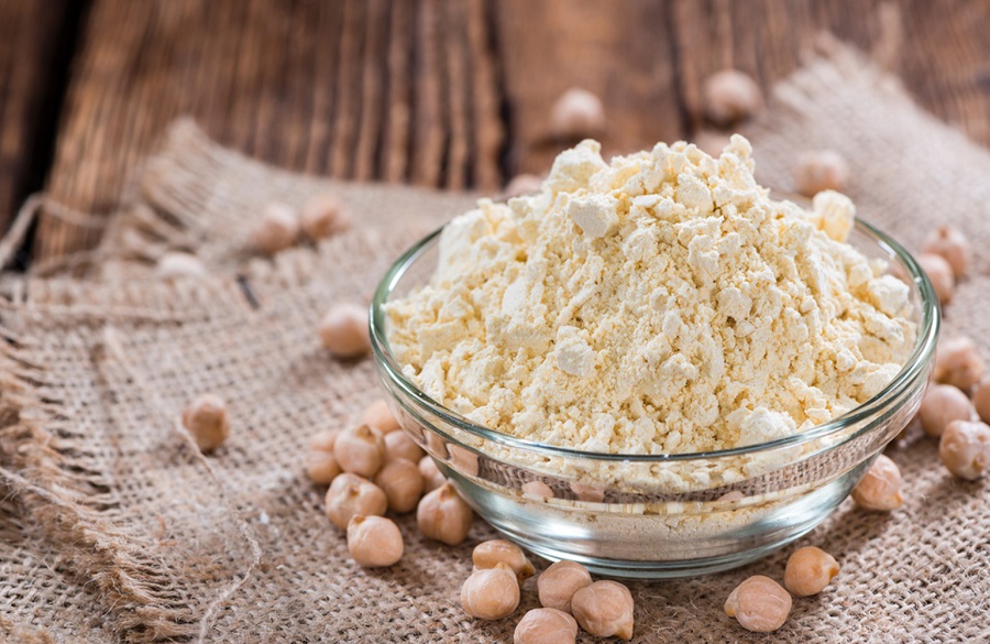 ماسک آرد نخود و گوجهفرنگی