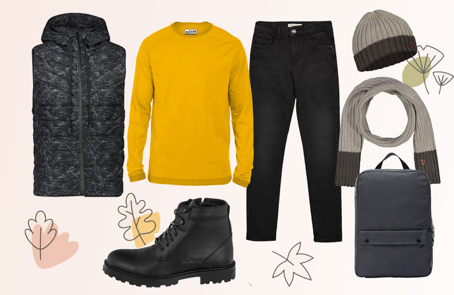 ست پاییزی مردانه