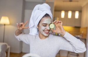 ماسک صورت با آرد نخود