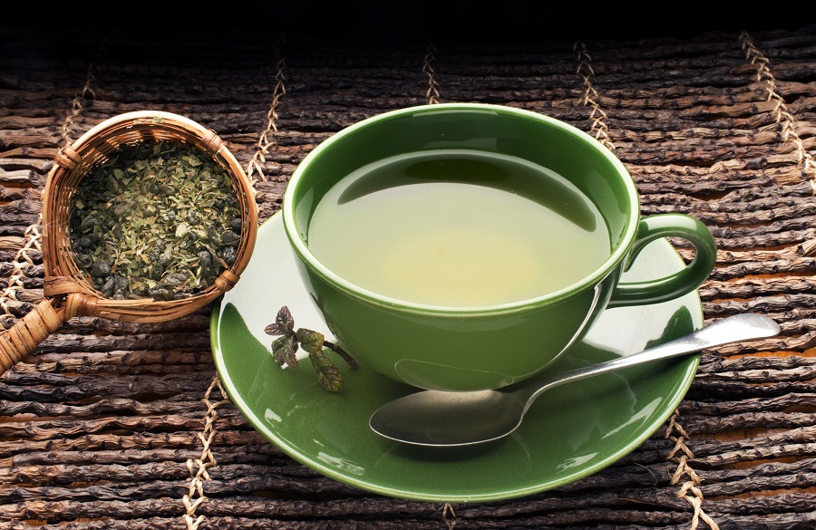 ماسک با چای سبز و آرد نخود