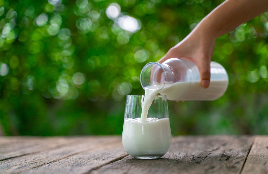 ماسک صورت با شیر و آرد نخود