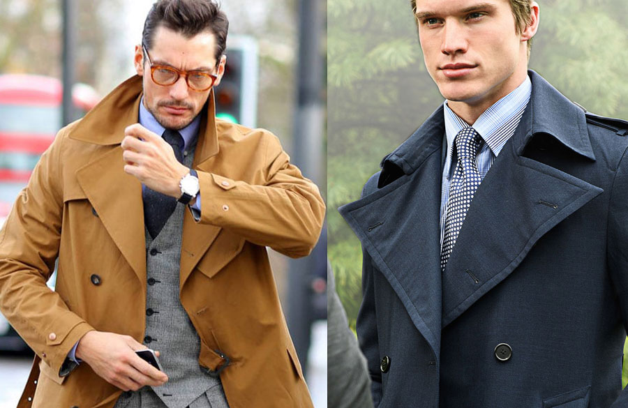 استایل رسمی با ترنچ کت