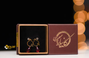گوشواره طلا کانیار گالری