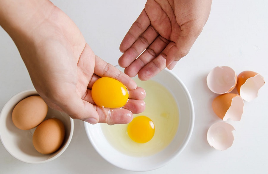 زردهی تخممرغ و سیبزمینی