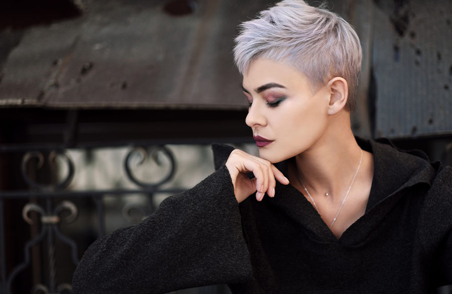 موهای رنگ شده