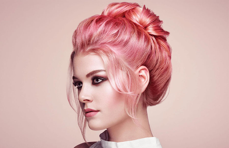 رنگ موی صورتی