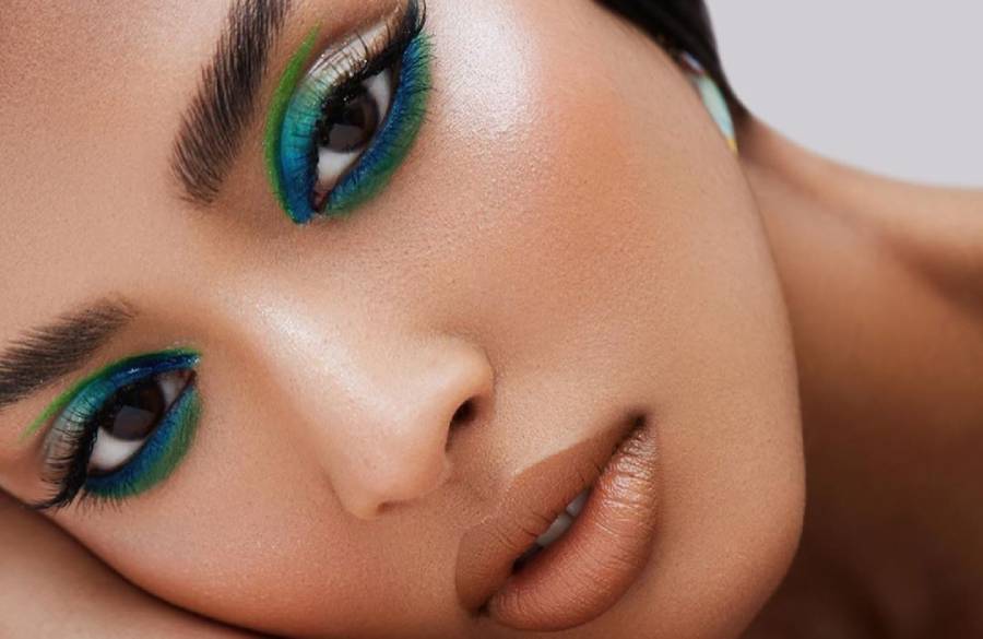 رنگهای غیرمنتظره آرایش