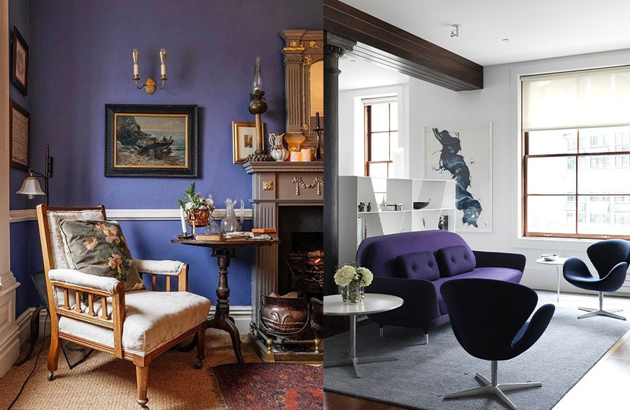 رنگ سال 2022 و سبکهای مختلف دکوراسیون