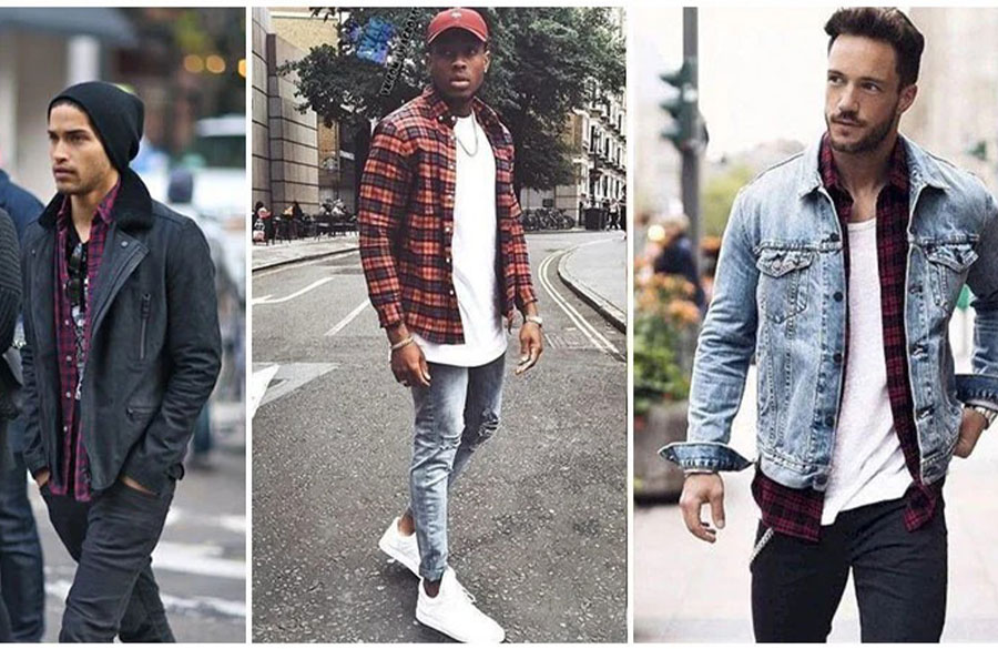 پیراهن فلانل