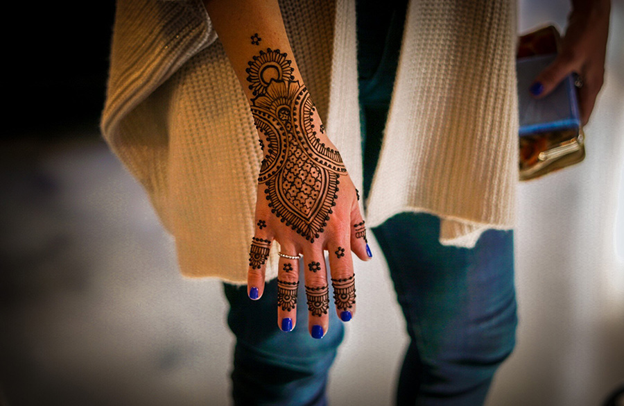 نمونهای از طرح حنا در ایران