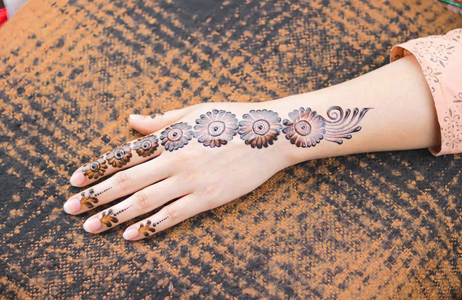 نمونهای از طرح حنا