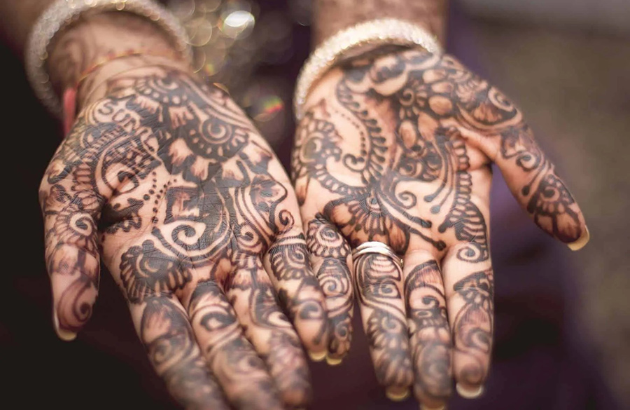 طرح حنا در هند