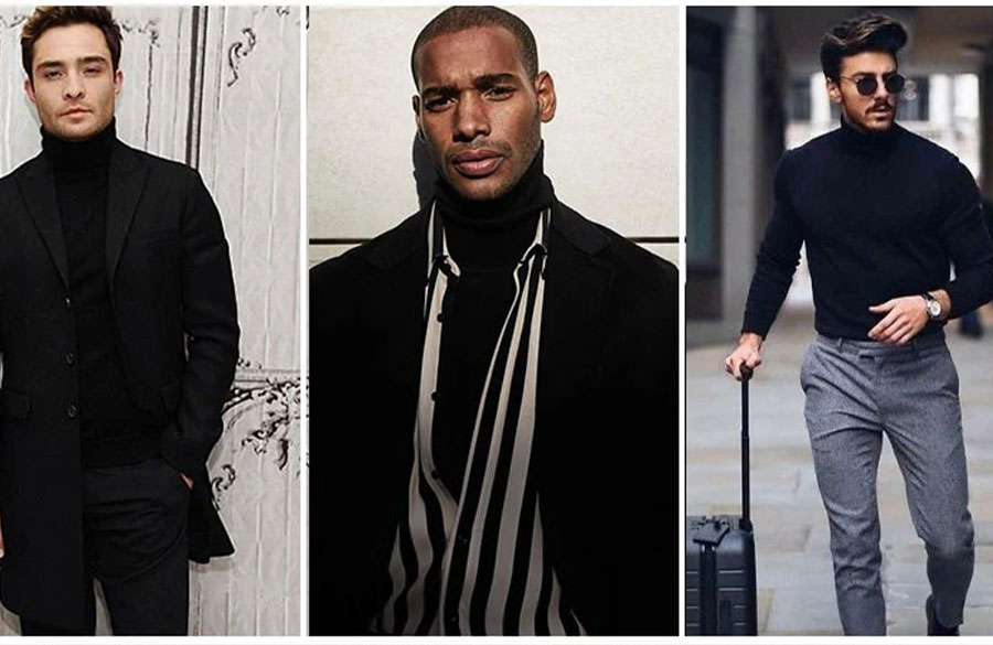 پلیور یقه اسکی