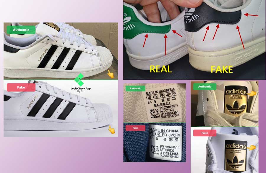 تشخیص فیک و اورجینال آدیداس