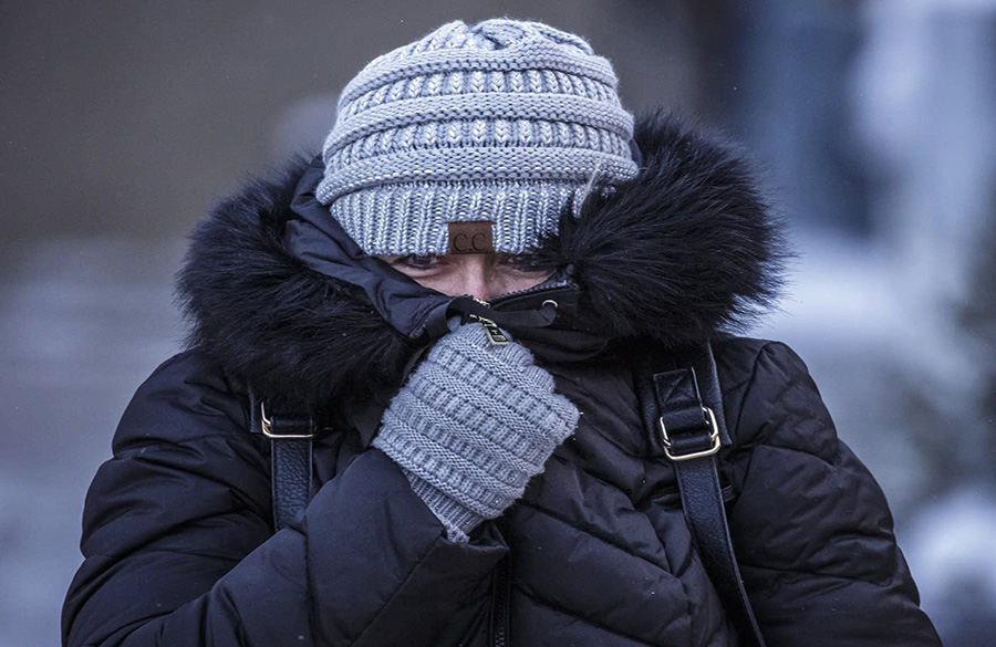 لایه‌های لباس پوشیدن در هوای سرد