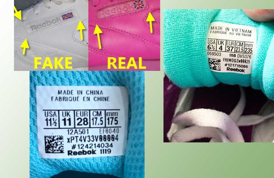 ریباک اصل و فیک