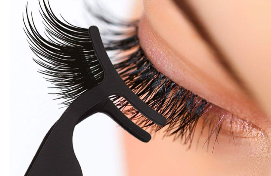 نصب مژه مصنوعی مگنتی با اپلیکاتور