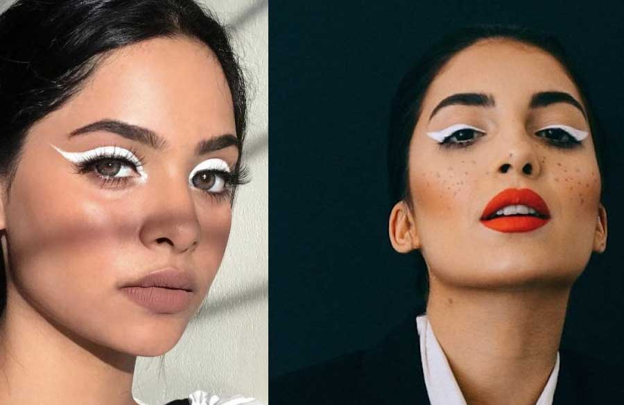 آرایش سیاه و سفید