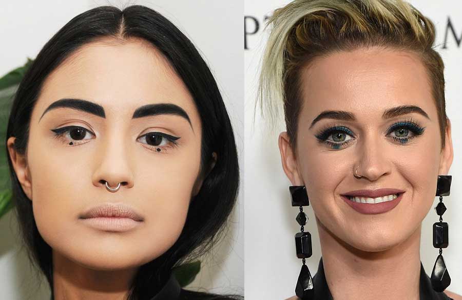 آرایش چشم نقطه ای