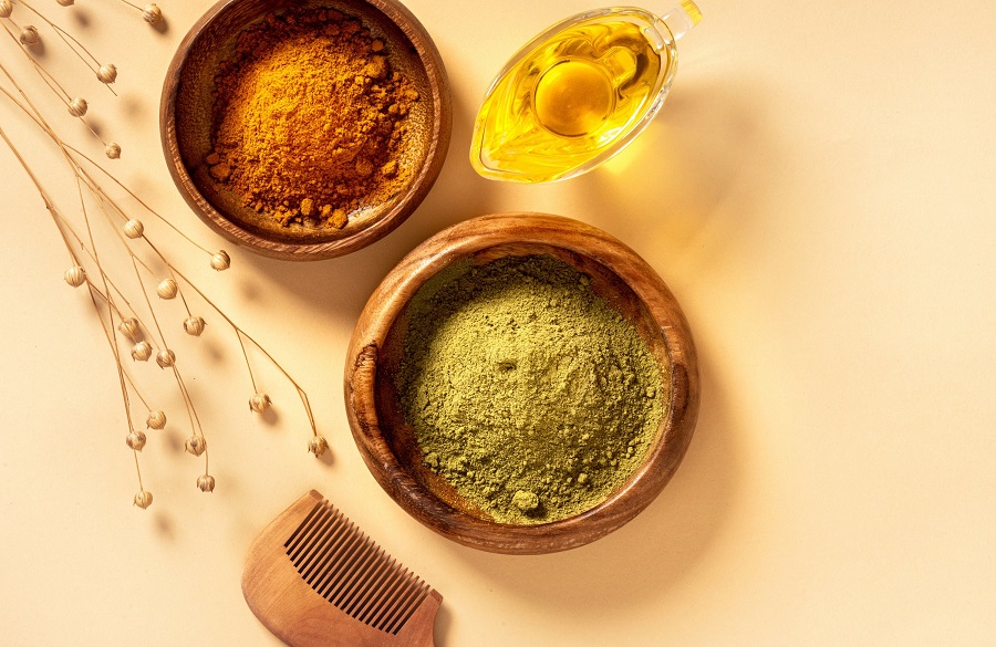 ماسک مو با حنا و چای ترش