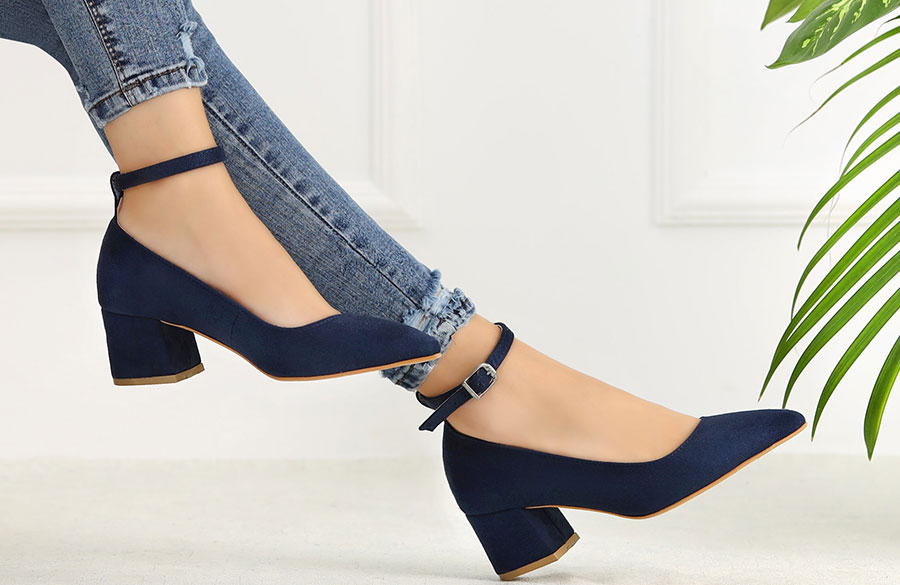 کفش های زنانه پاشنه کوتاه