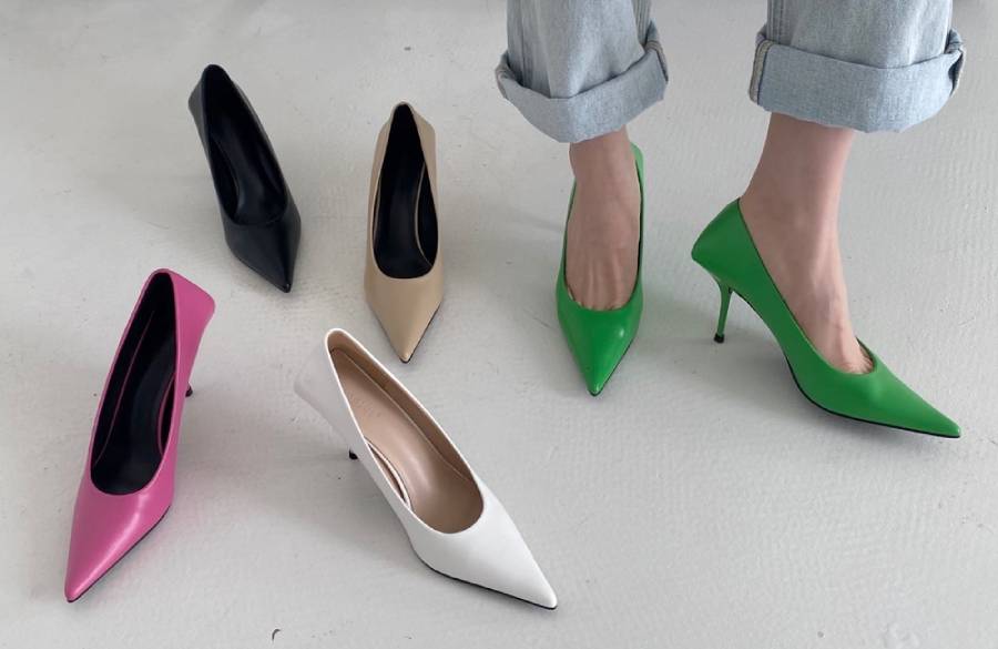 انتخاب کفش رنگی