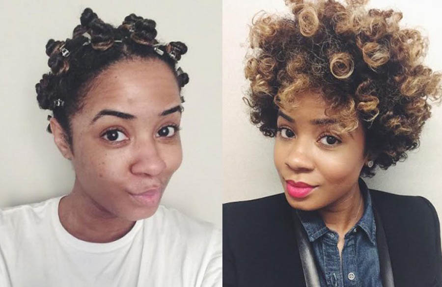 فر کردن مو بدون حرارت