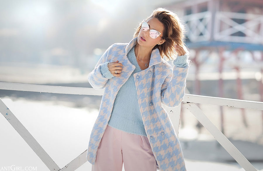 استایل با رنگ های پاستلی