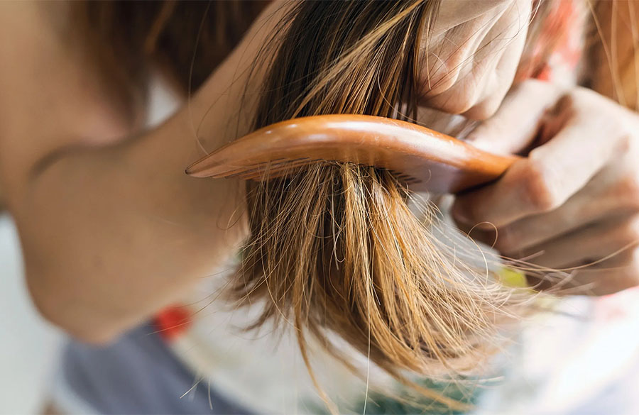 درمان موهای شکننده