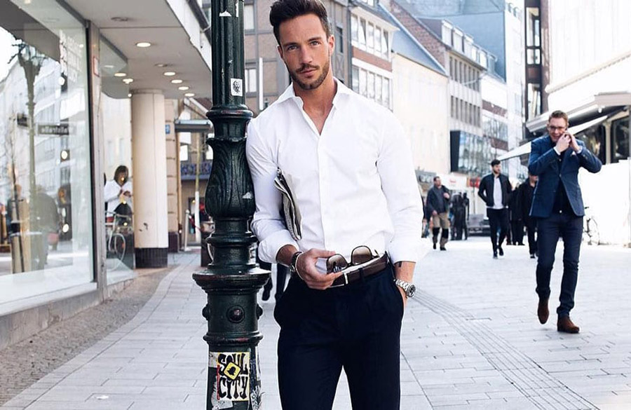 ست کردن پیراهن دکمهدار با شلوار جین