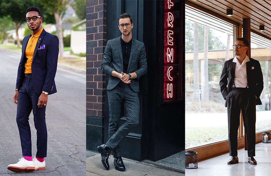 کت شلوار و پولوشرت