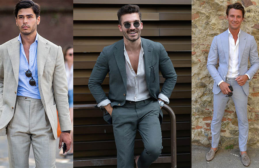 کت شلوار و پیراهن مردانه