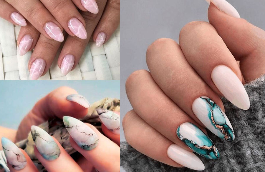 طرح سنگ برای طراحی ناخن