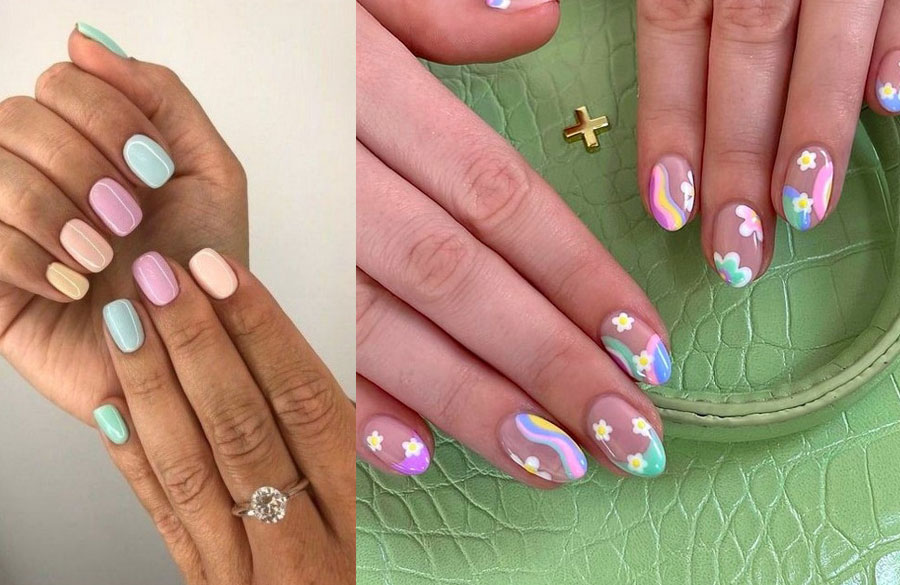 رنگ های پاستلی