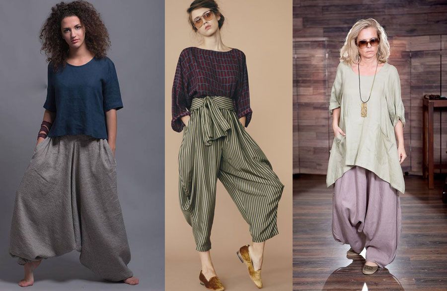 شلواری سندبادی در استایل کژوال