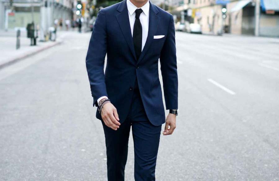 کت و شلوار سرمهای