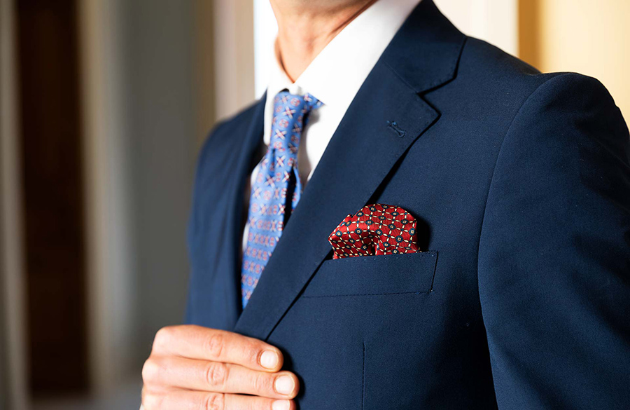 دستمال جیب کت